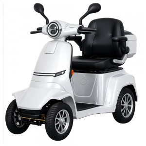 Elektrinis keturratis E-GO S4 baltas